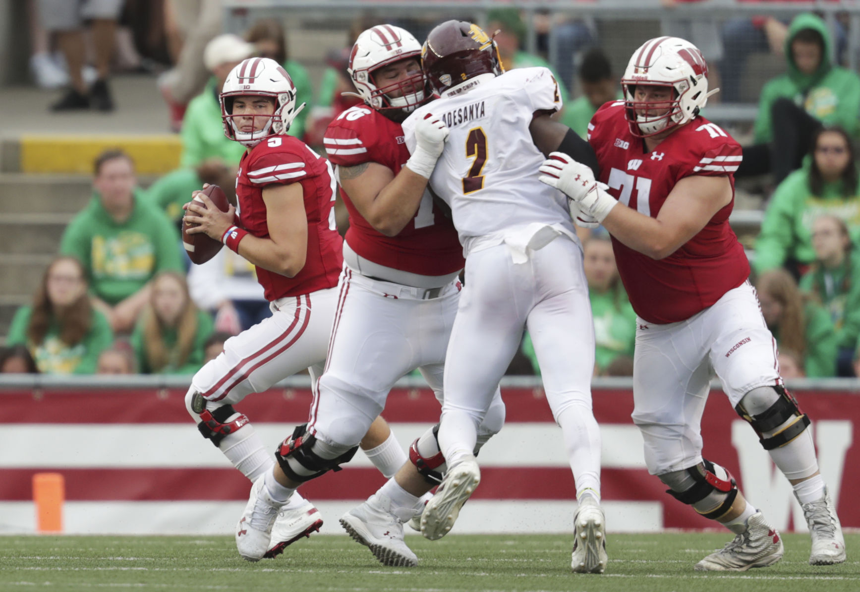 Graham Mertz - UW vs. Central Michigan